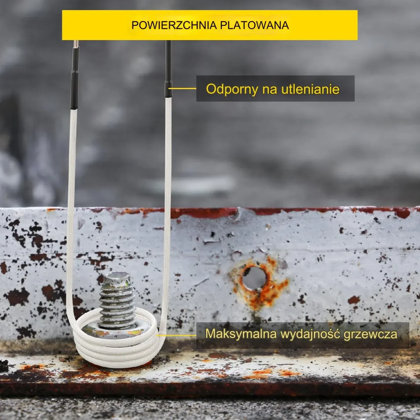 Induktor grzewczy magnetyczny 8szt do odkręcania zapieczonych śrub - obrazek 5