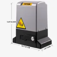 Napęd do bramy przesuwnej 1800kg 5m z pilotami i sterowaniem APP