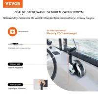 Ster do Łodzi Skrzynka Zdalnego Sterowania Mercury PT 2-Stroke