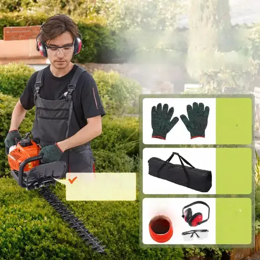 Podkaszarka do żywopłotu nożyce piła spalinowa - obrazek 4