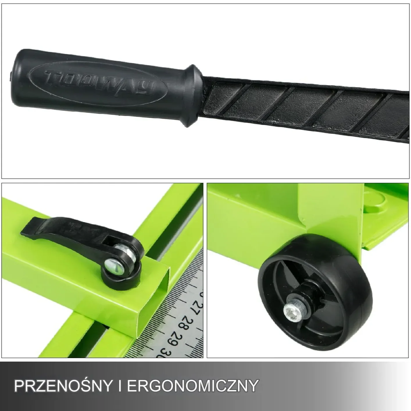 Profesjonalna maszynka do cięcia płytek, glazury i gresu Przecinarka 800 mm - obrazek 4