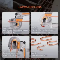 Ręczna Giętarka hydrauliczna do rur 6