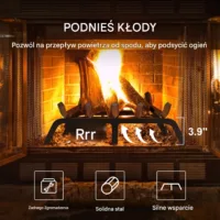 Ruszt do Kominka i Paleniska 61 cm