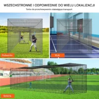 Siatka treningowa do baseballu i softballu 10,6 m