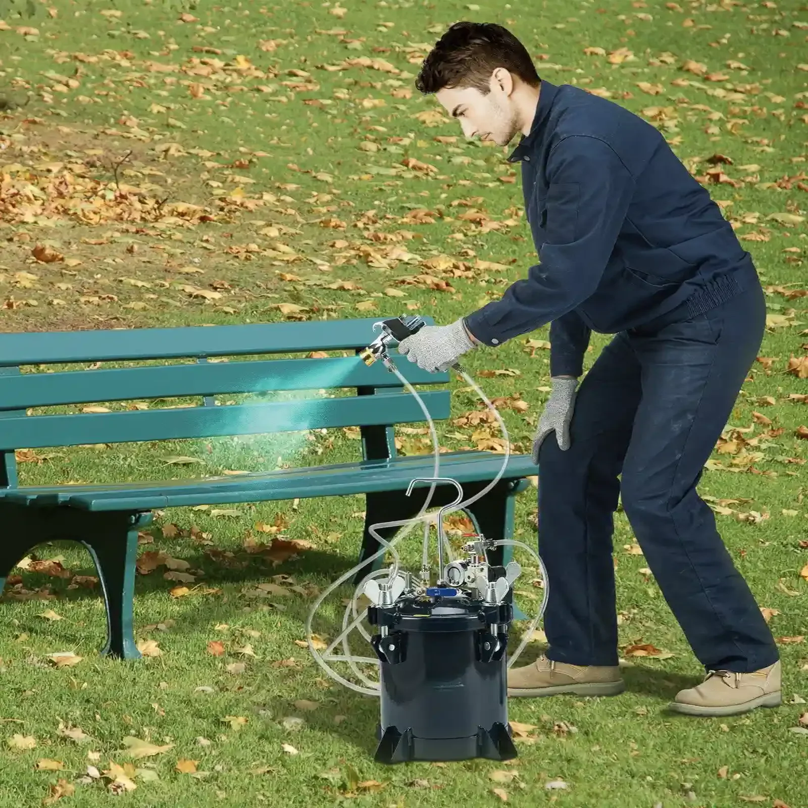 Zbiornik ciśnieniowy na farbę 10L 4,8 bar - obrazek 6
