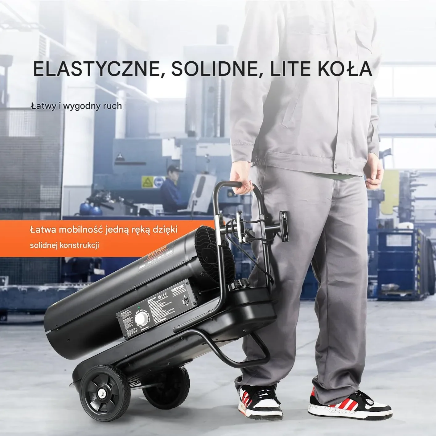 Nagrzewnica Olejowa Nagrzewanie Postojowe z Termostatem 5°C-45°C 400 m3 - obrazek 5