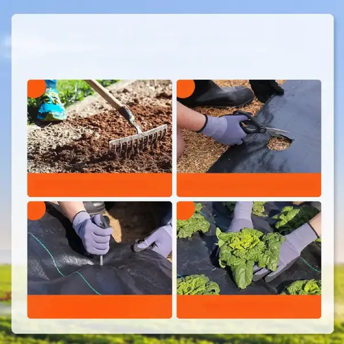 Agrowłóknina antychwastowa agrotkanina 4x32,9m 170 g/m² - obrazek 4