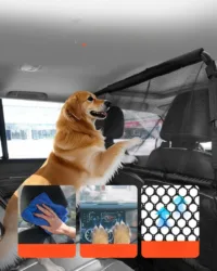 Bariera Siatka Samochodowa dla Psa – 1280 x 812 mm