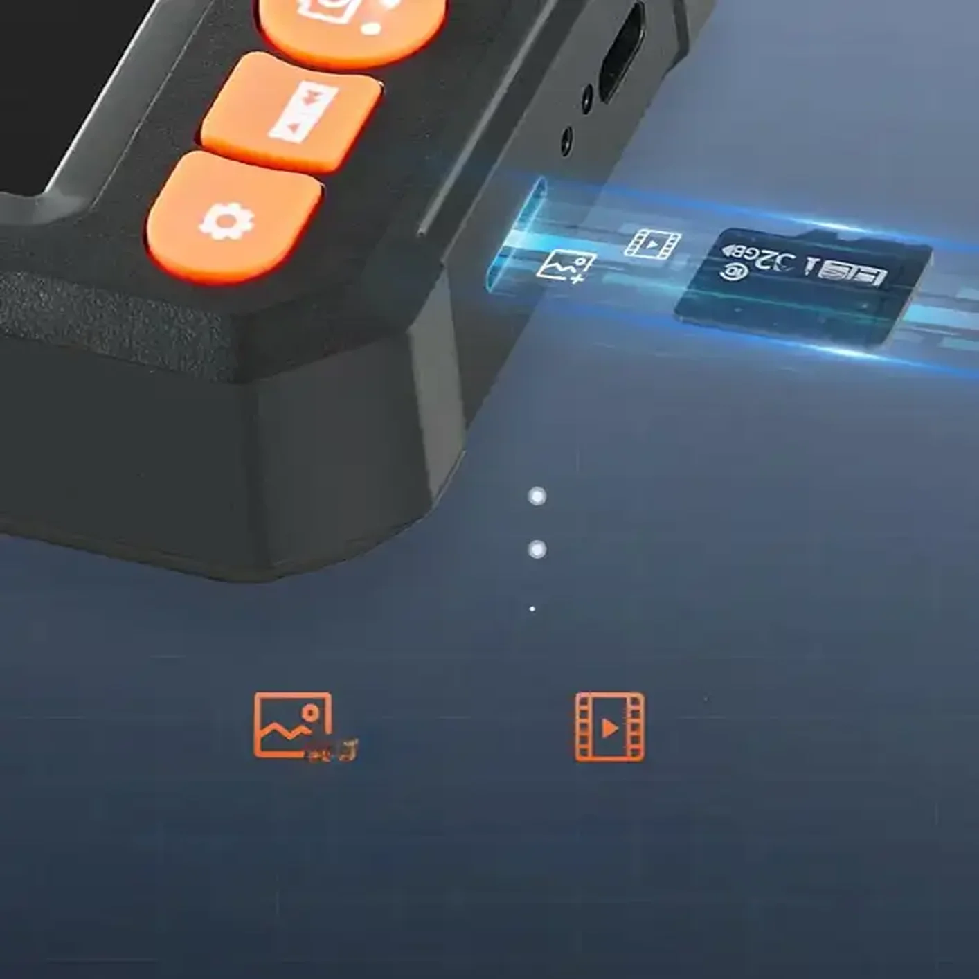 Kamera endoskopowa inspekcyjna Podwójny obiektyw 15m 4,3 cala - obrazek 6