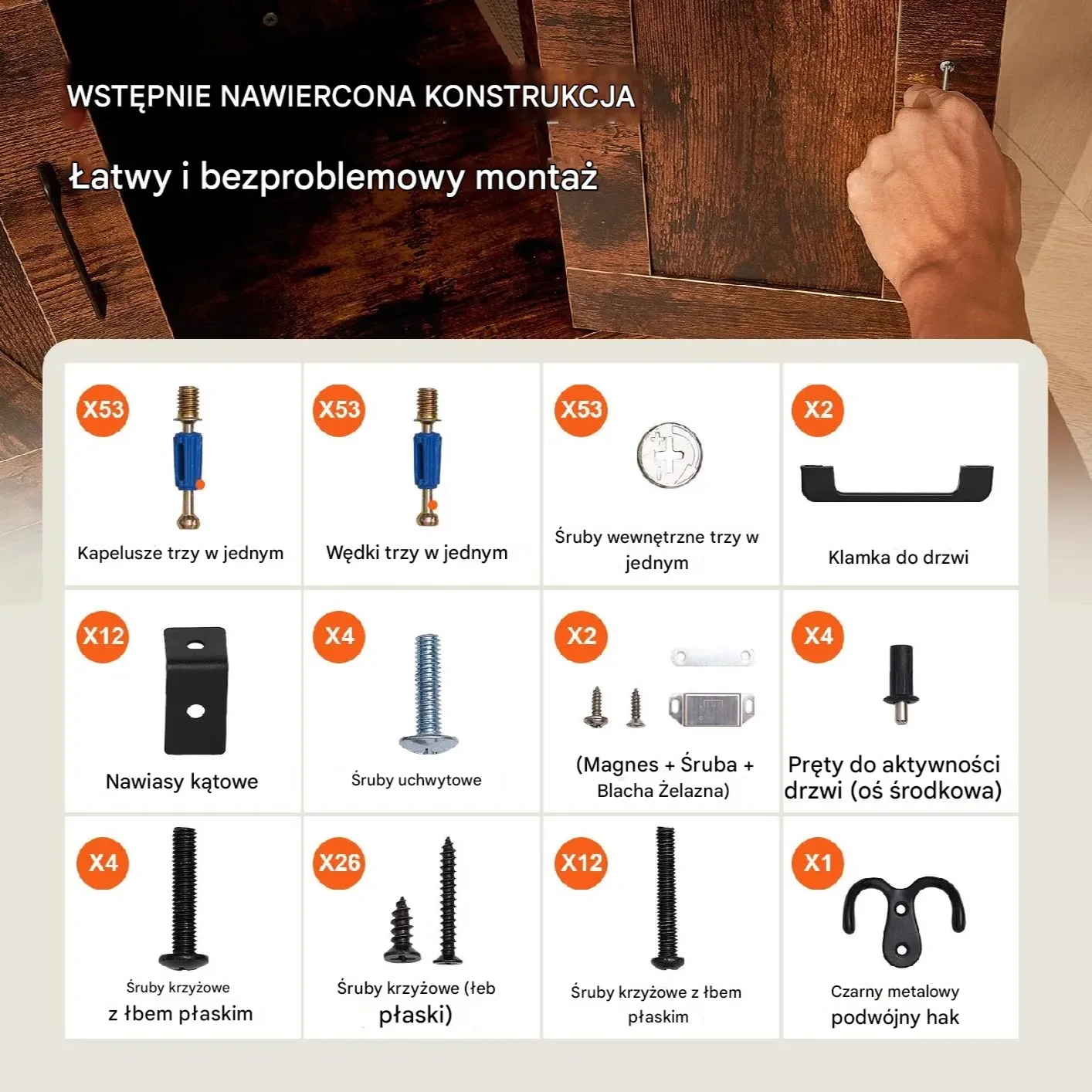 Obudowa na Kuwetę z Trzema Półkami - obrazek 3