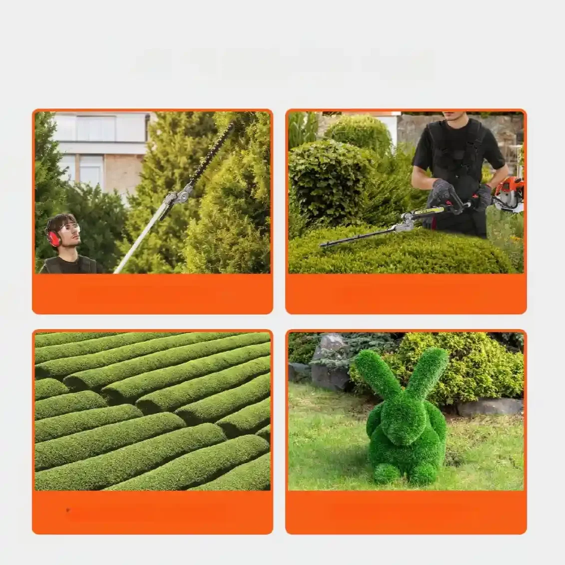 Podkaszarka do żywopłotu nożyce piła spalinowa długi uchwyt - obrazek 7