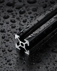 Profil aluminiowy T-slot 2040 2000mm 5 szt. czarny - do CNC, drukarki 3D