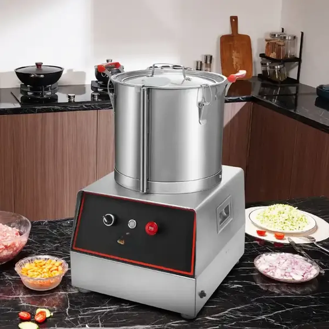 Cutter mikser szatkownica blender mikser gastronomiczny 1400W 17,62L - obrazek 7