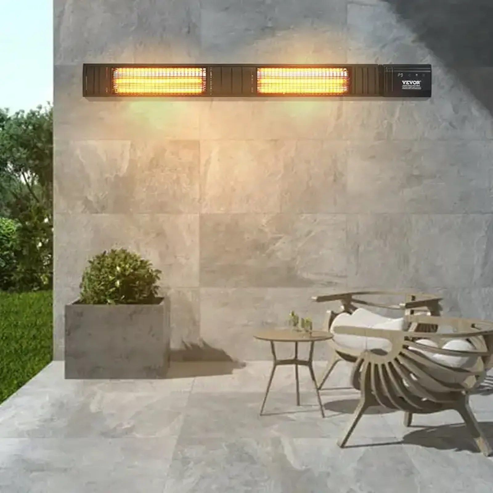 Promiennik podczerwieni grzejnik ogrodowy do ogrodu, tarasu 2000 W - obrazek 4