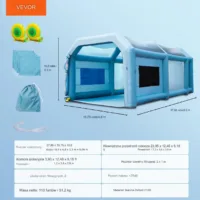 Nadmuchiwany namiot lakierniczy kabina 8,5 x 4,8 x 3,3 m +dmuchawa