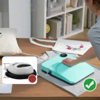 Przenośna prasa termotransferowa 27x32 cm do nadruków na tkaninach