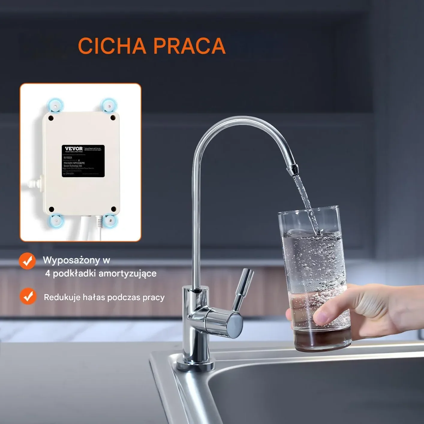 Pompka do wody dozownik dystrybutor elektryczny 50 W - obrazek 4