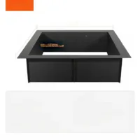 Wkład do paleniska ogrodowego pierścień paleniskowy palenisko 91.4cm