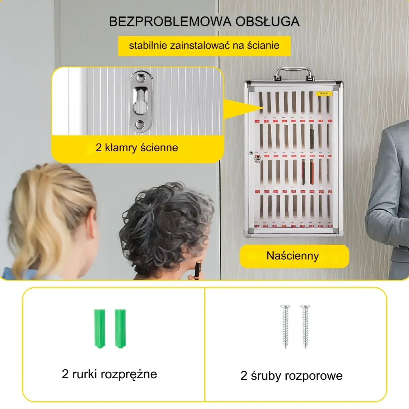 Szafka do przechowywania telefonów sejf na telefony - obrazek 2