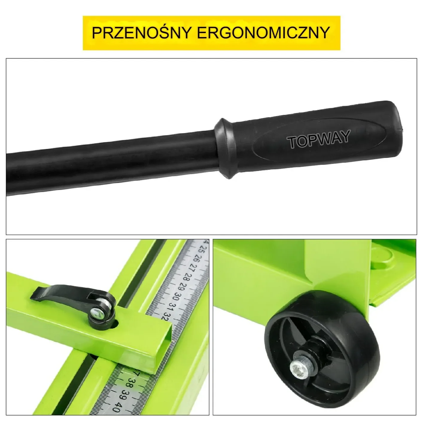 Gilotyna do cięcia płytek glazury 1200 mm ręczna przecinarka precyzyjna - obrazek 5