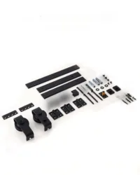 System do Drzwi Przesuwnych Zestaw 90 cm Szyna 2x40 cm 150 kg