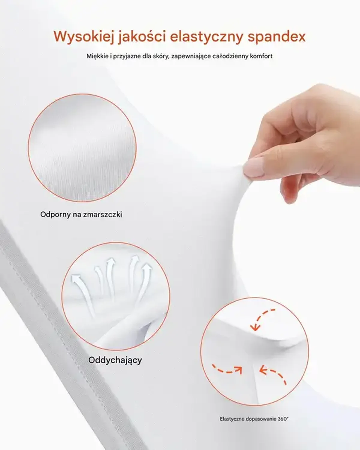 Pokrowce na krzesła 100 szt. spandex elastyczne - do ślubów i bankietów - obrazek 2