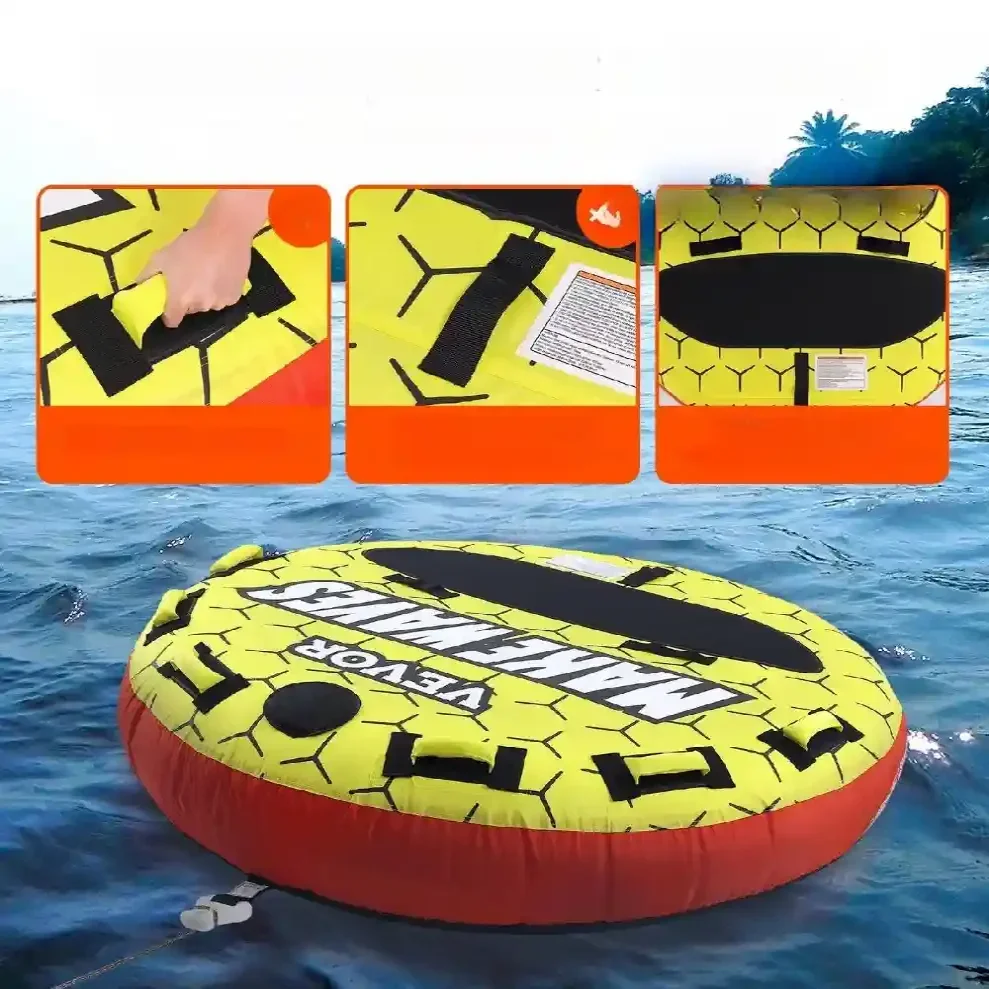 Koło ponton materac do holowania na wodzie 3 osobowy do 231 kg - obrazek 3