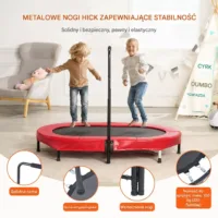 Składana trampolina dla dzieci 142 cm