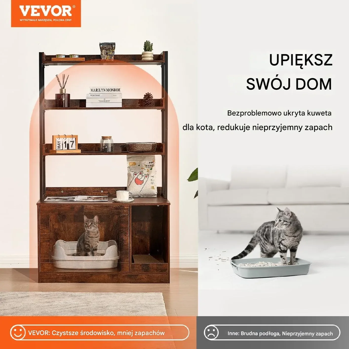 Obudowa na Kuwetę z Trzema Półkami - obrazek 6