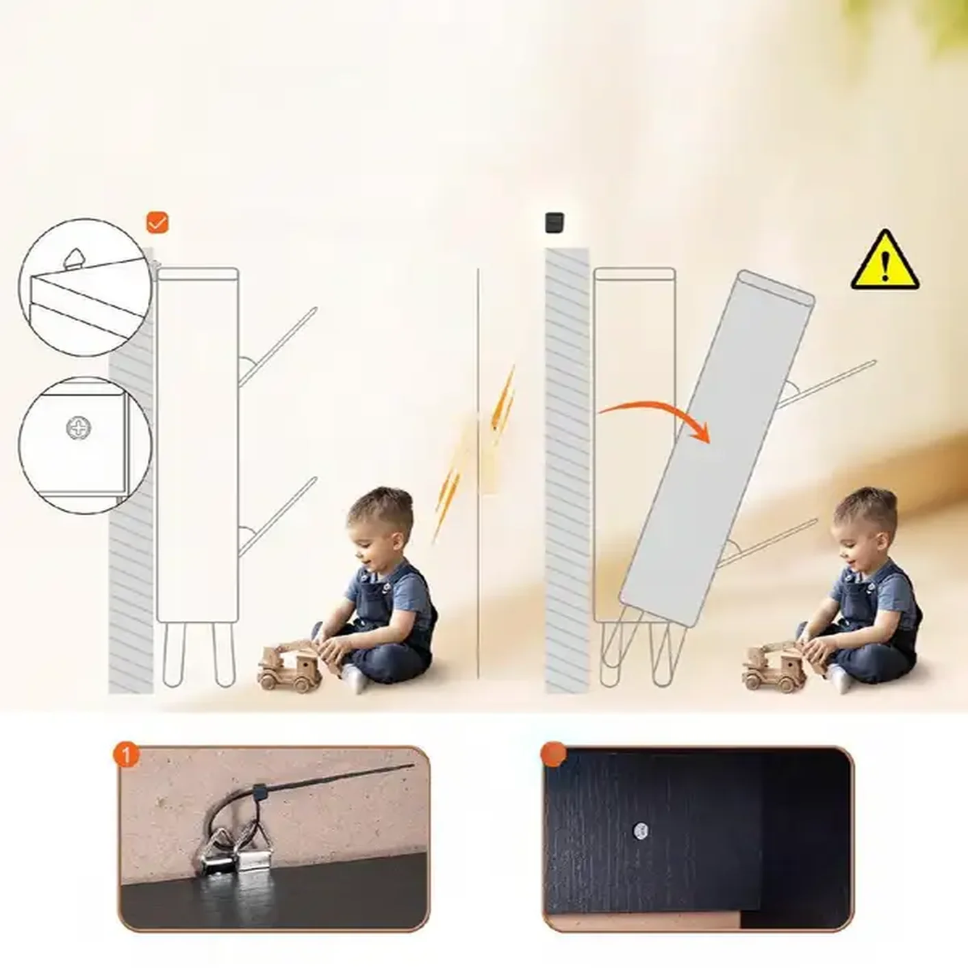 Szafka na buty komoda do przedpokoju loftowa 64cm - obrazek 4