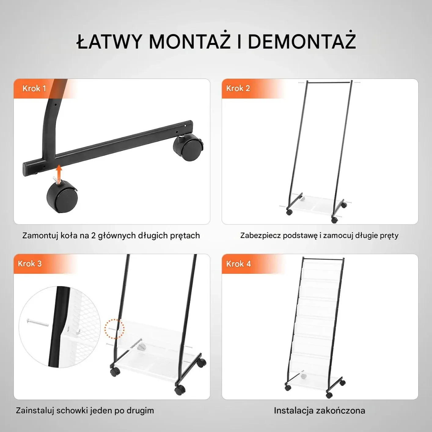 Stojak na broszury 6 poziomów regał ekspozycyjny wys. 135 cm na gazety - obrazek 4