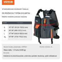 Kamizelka Ratunkowa Kapok Rozmiar XL