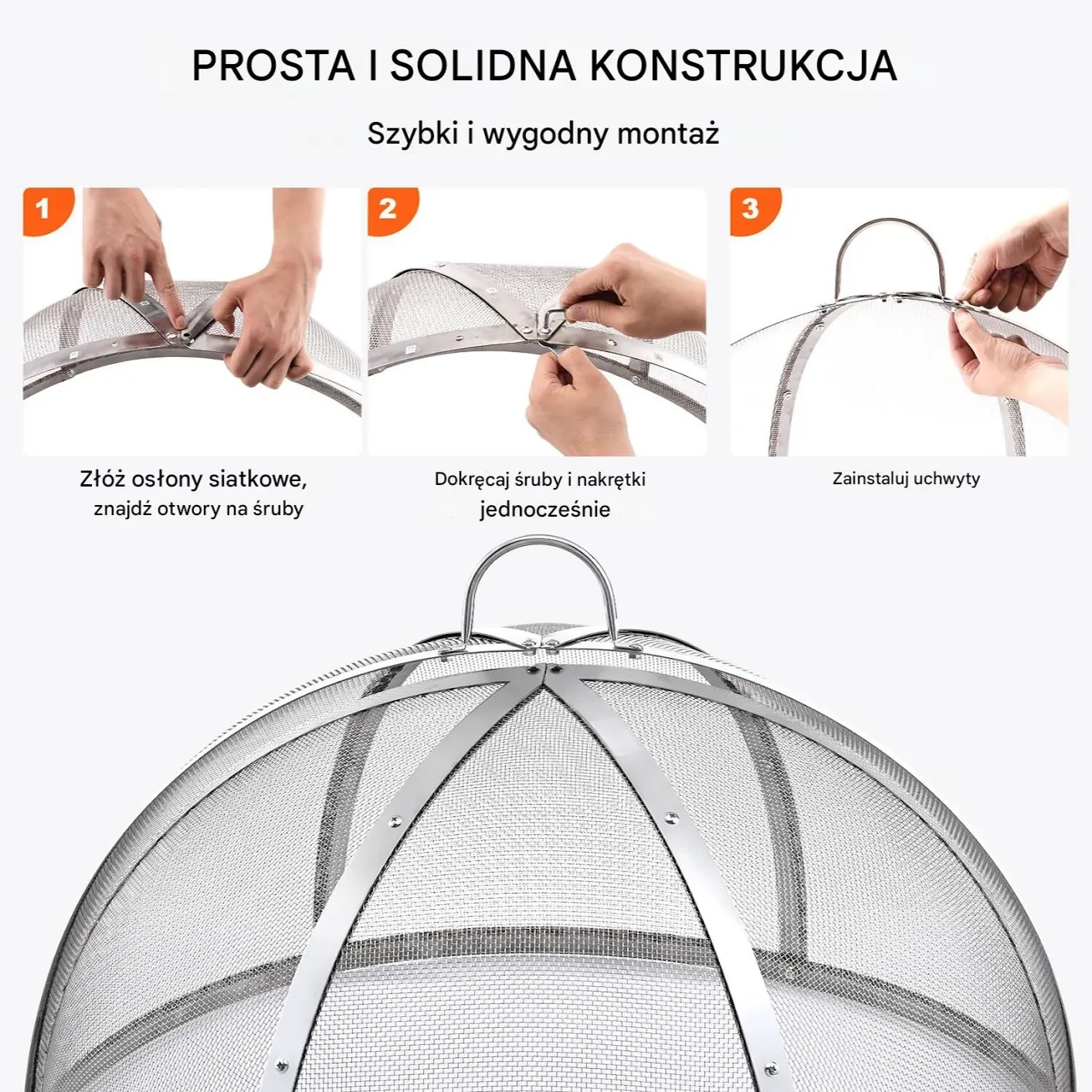 Pokrywa Iskrochronna do Paleniska 102 cm - obrazek 4