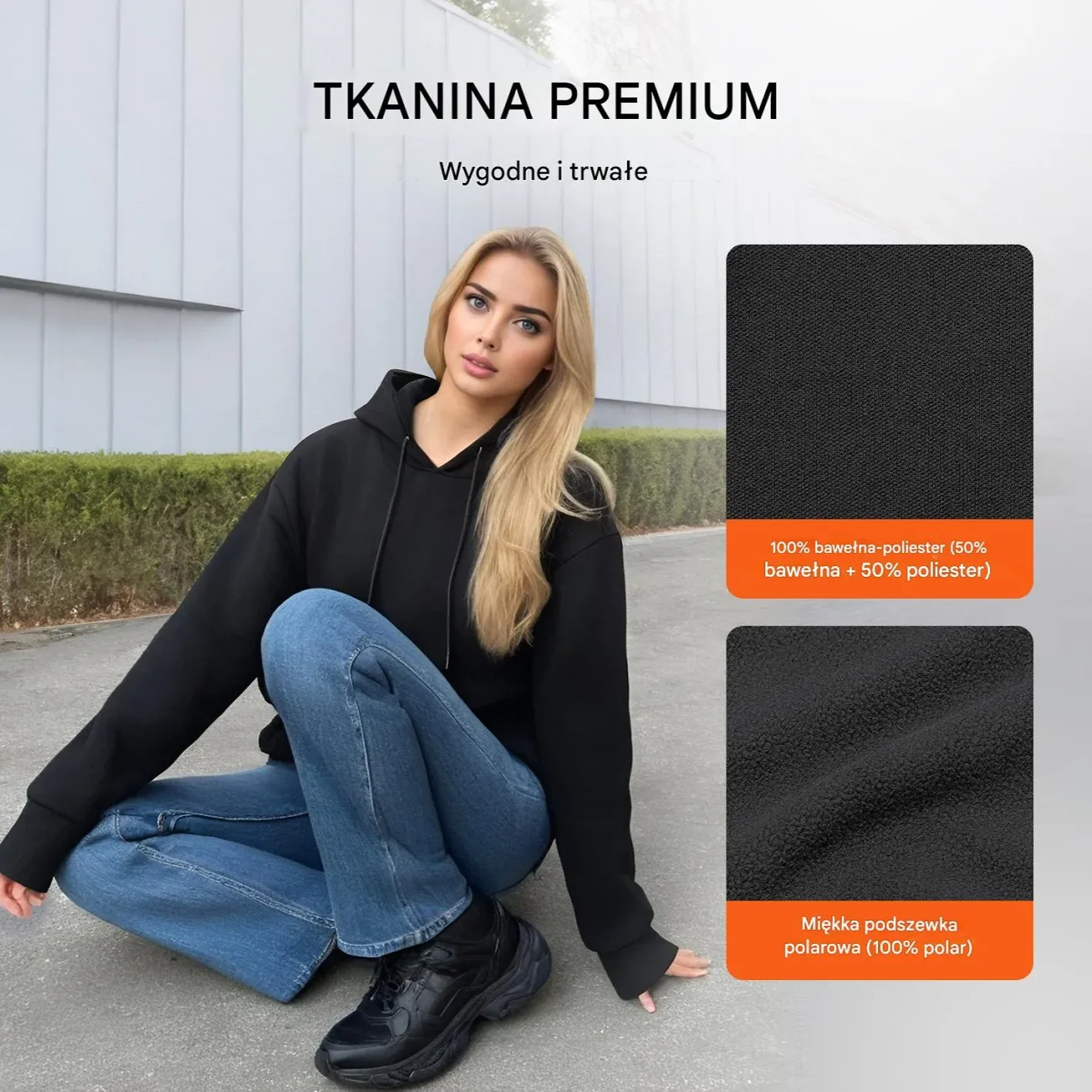 Podgrzewana Bluza z Kapturem Unisex XXXL - obrazek 2