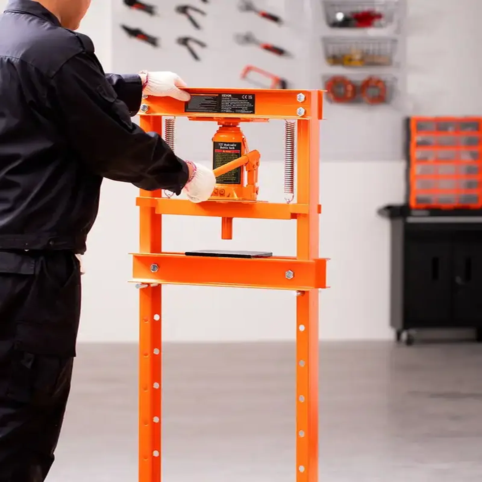 Prasa hydrauliczna warsztatowa 12 T - obrazek 4