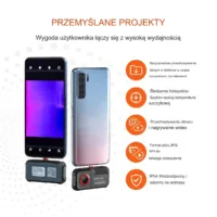 Kamera termowizyjna i wykrywacz przewodów elektrycznych kabli rur