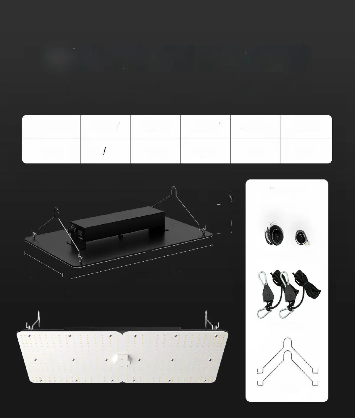 Lampa do wzrostu uprawy roślin panel led 300W - obrazek 7