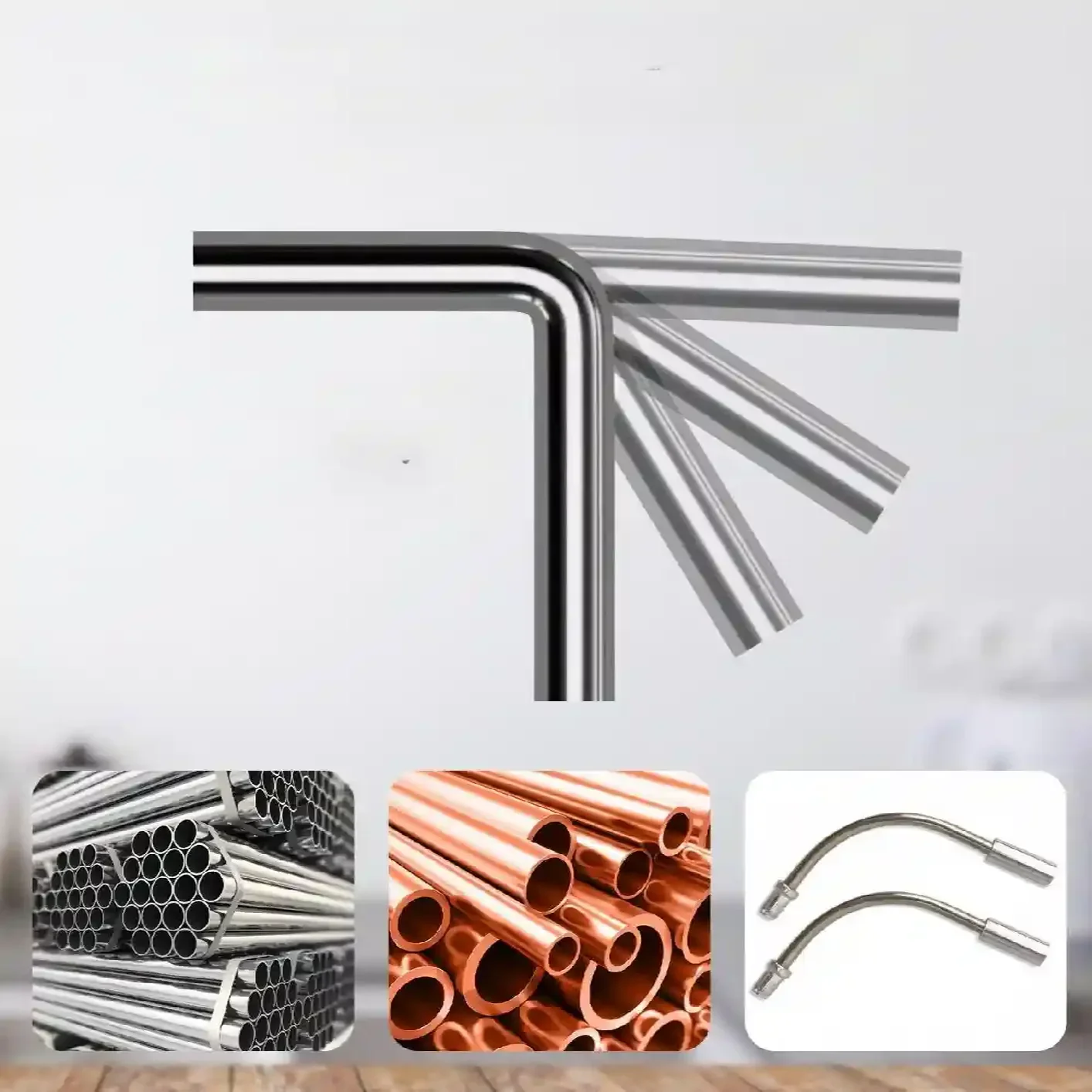 Giętarka hydrauliczna do rur 7 matryc 6-22mm - obrazek 4