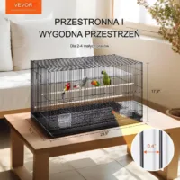 Klatka dla ptaków 76x46x45.5 cm