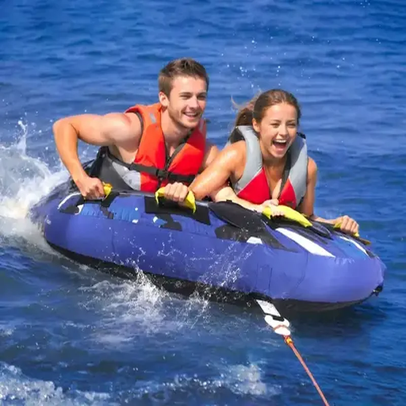 Koło ponton materac do holowania na wodzie 2 osobowy do 154 kg - obrazek 7