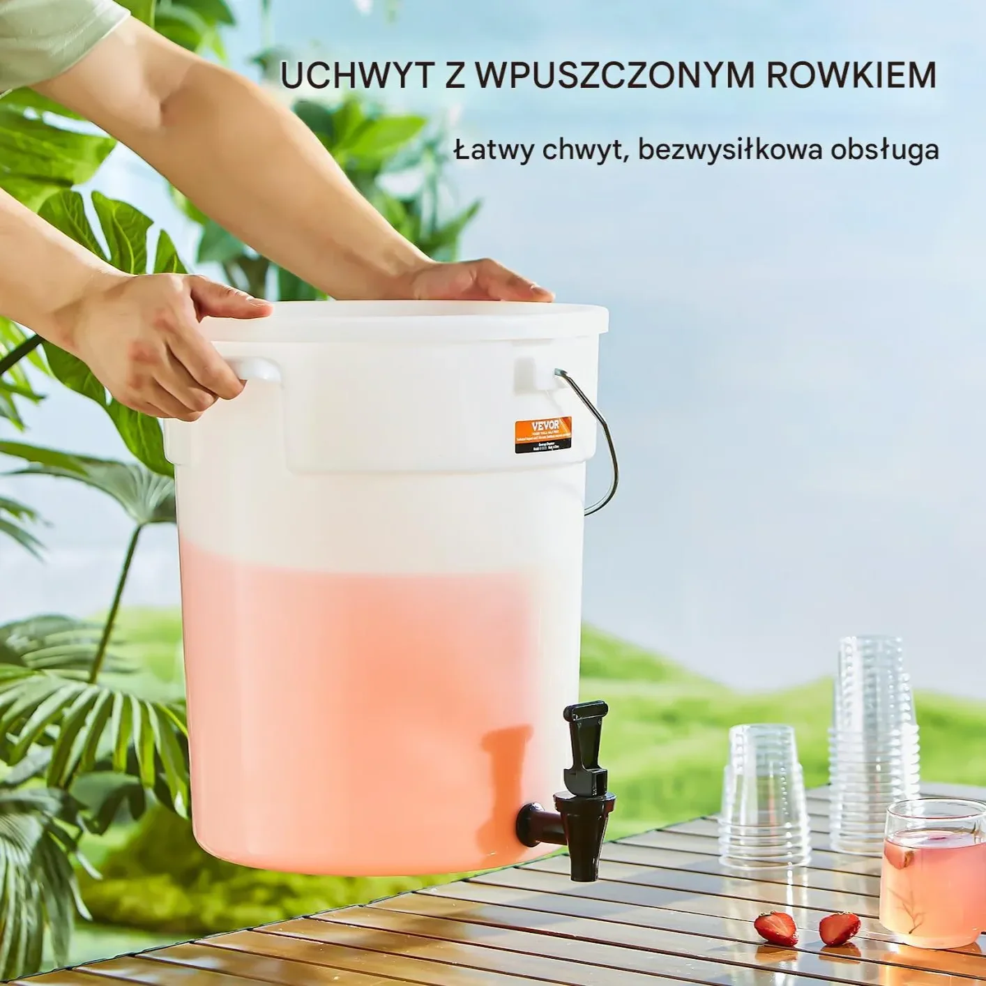 Dystrybutor do napojów – na imprezy i do restauracji 19 L 2 sztuki - obrazek 2