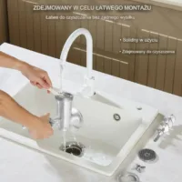 Młyn maszynka do mięsa ręczna żeliwna stół 3 tuleje 2 tarcze do kiełbas