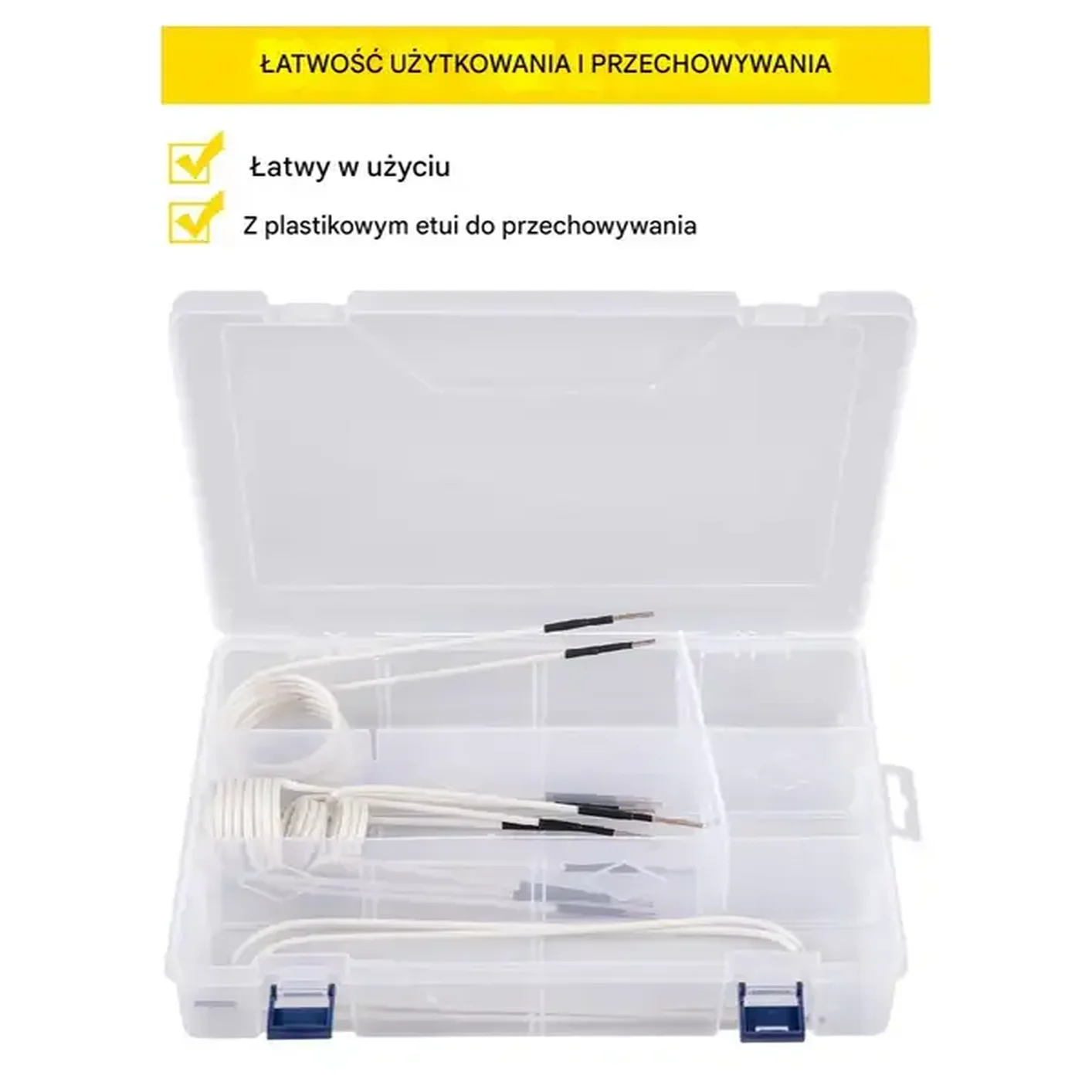 Zestaw cewek do podgrzewacza nagrzewnicy indukcyjnej 8szt do śrub nakrętek - obrazek 2