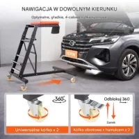 Stojak Warsztatowy Składany – Komfort i Bezpieczeństwo 1160-1685 mm