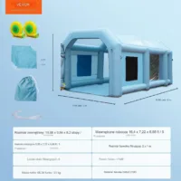 Namiot magazynowy garażowy kabina lakiernicza 6x3 m