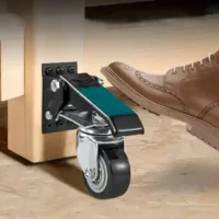 KÓŁKA OBROTOWE MEBLOWE ZESTAW JEZDNY KÓŁ 4 SZTUKI