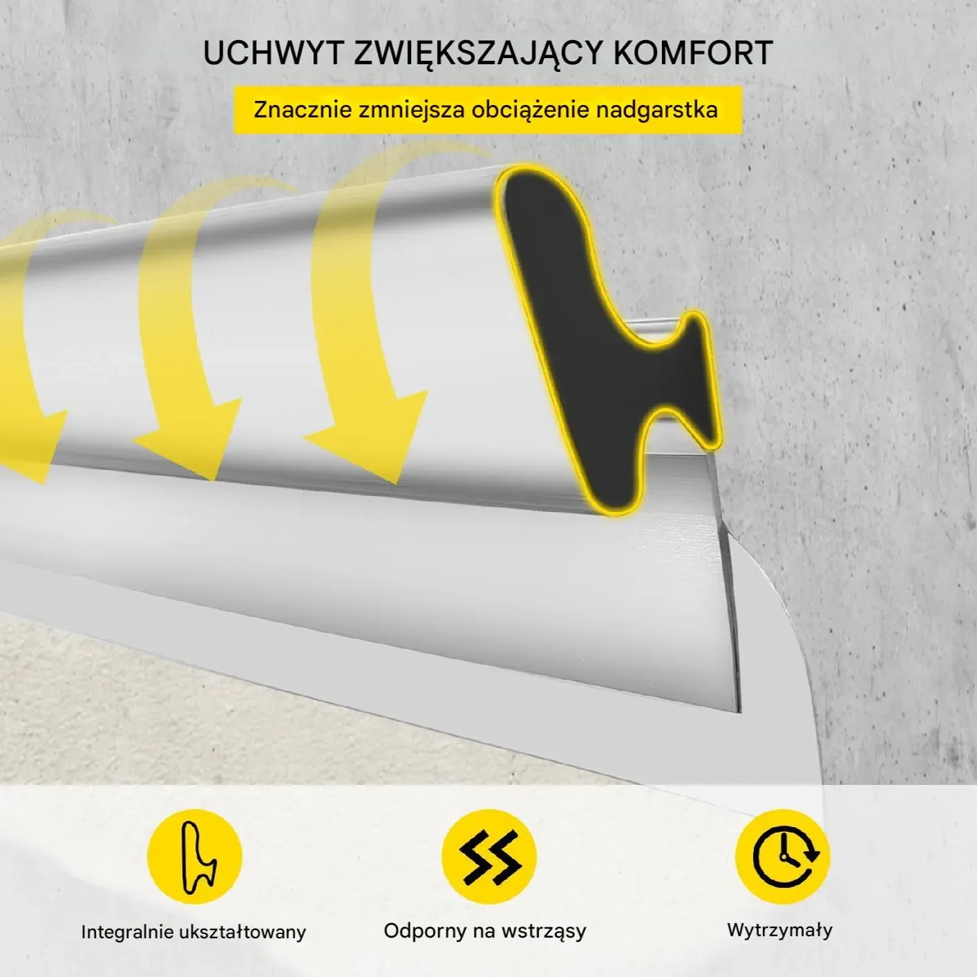 Ostrze Szpachlówka do Wygładzania Płyt GIpsowych 100 cm - obrazek 2