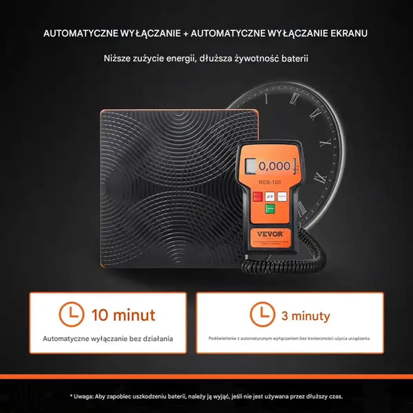 Waga elektroniczna do czynnika chłodniczego 50 kg - cyfrowa do klimatyzacji - obrazek 3