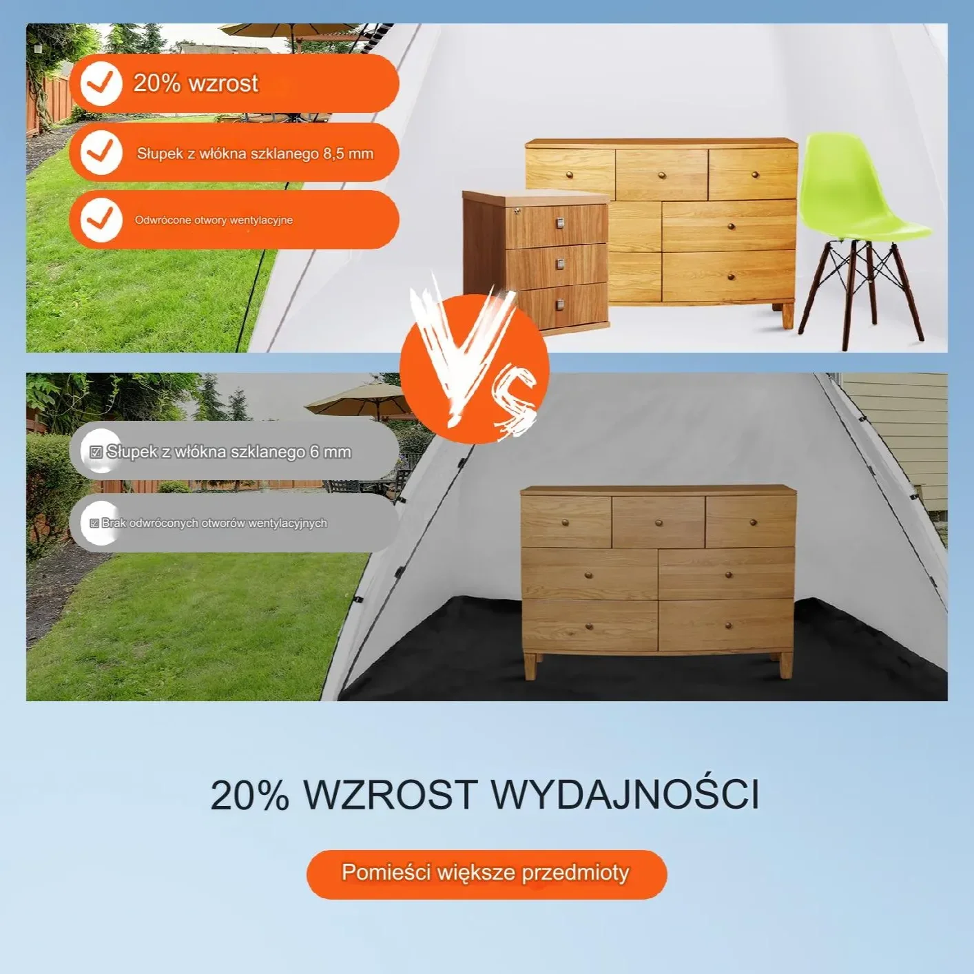 Namiot Malarski Przenośny Kabina – 305×213×183 cm - obrazek 4