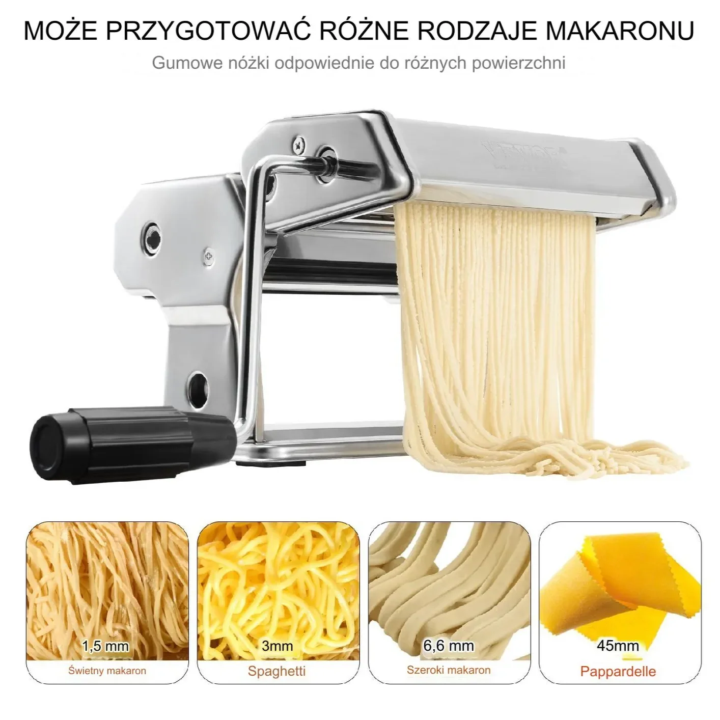 Maszynka do makaronu ciasta pierogów ravioli lasange - obrazek 3